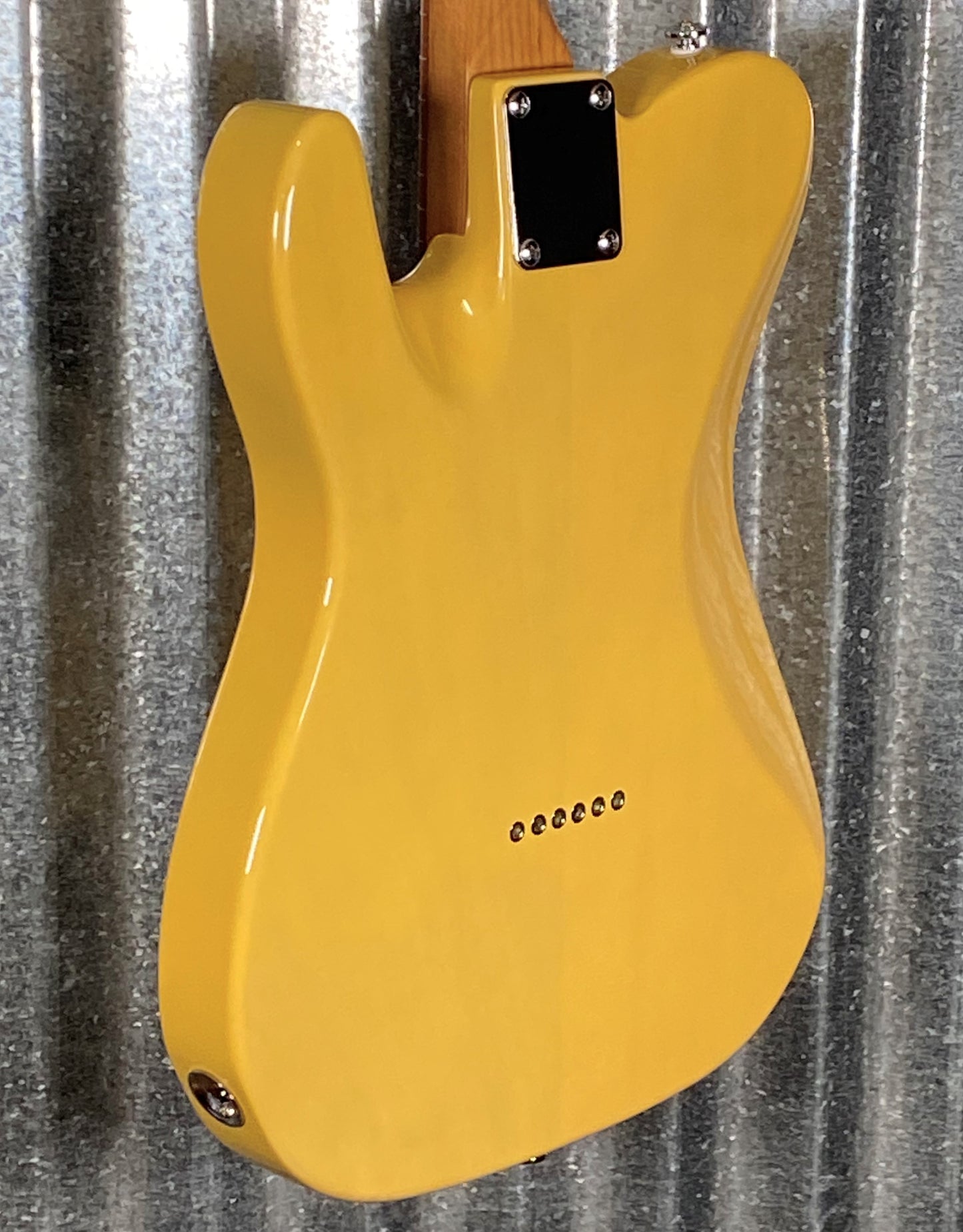 Musi Virgo Classic Telecaster Empire Yellow Guitar #0277 Used