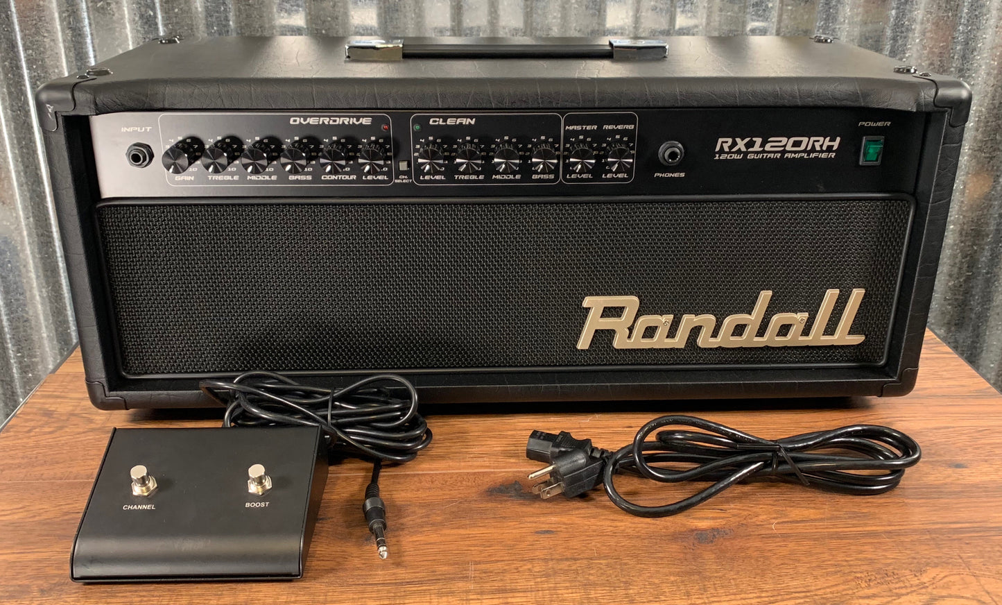 Randall RX120RH 120 Watt Reverb Guitar Head Ampifier B Stock
