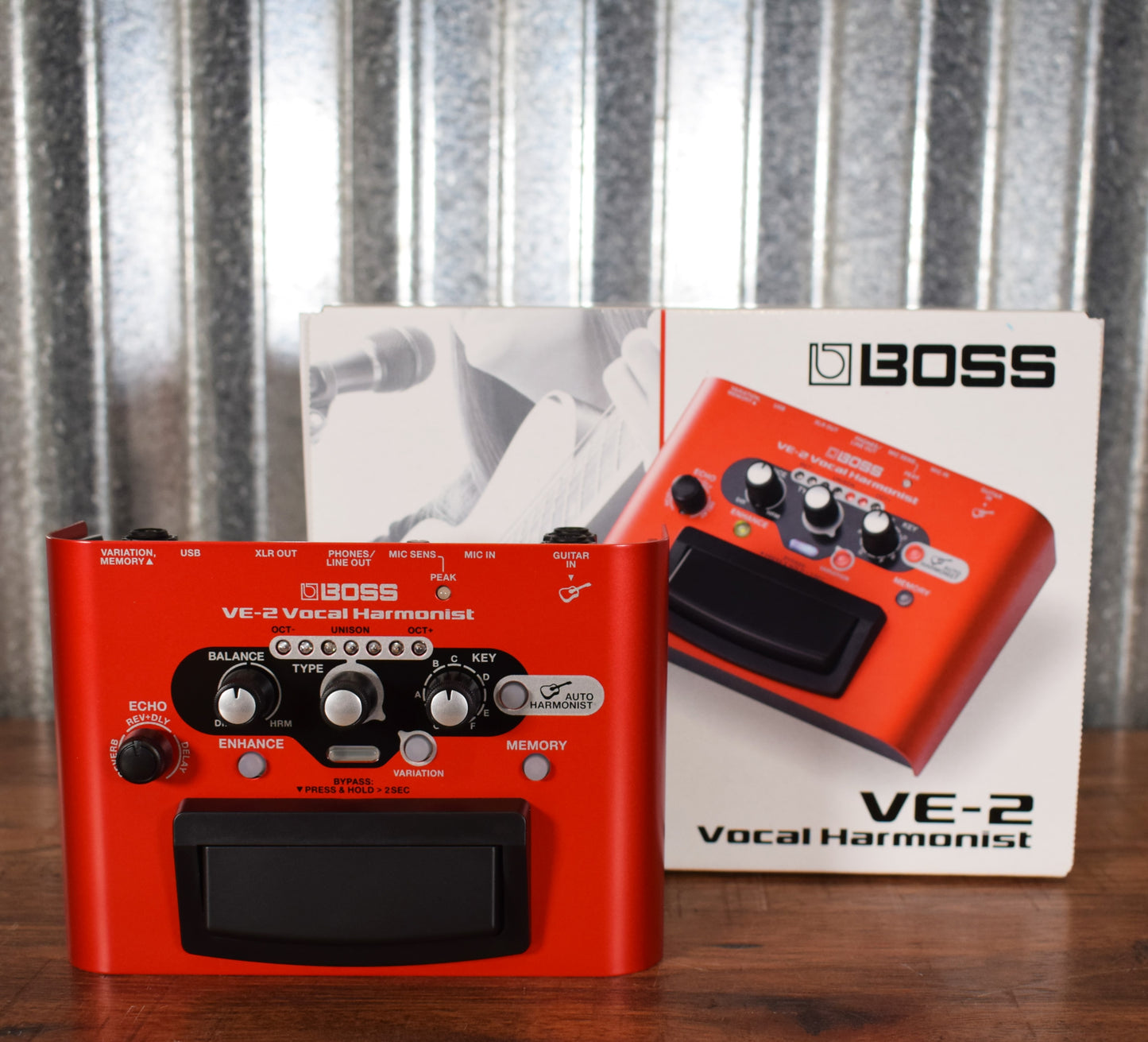 Boss VE-2 Vocal Effect Processor Pedal