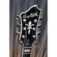 Hagstrom Super VIking SUVIK-TSB Tobacco Sunburst Flame Top Semi-Hollow Guitar #0276