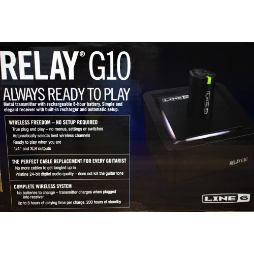 Line 6 Relay G10 Compact Rechargeable Wireless Guitar System