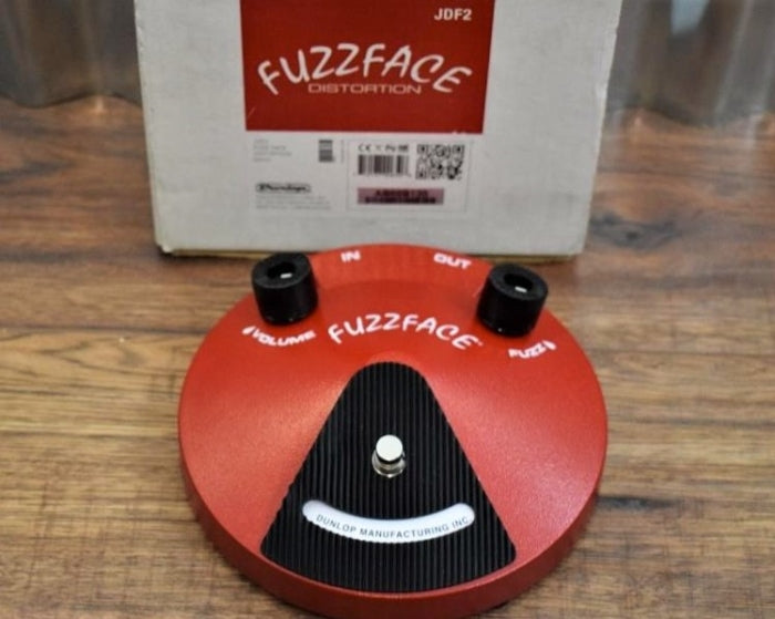 Dunlop JDF2 Fuzz Face Germanium Distortion Guitar Effect Pedal Demo