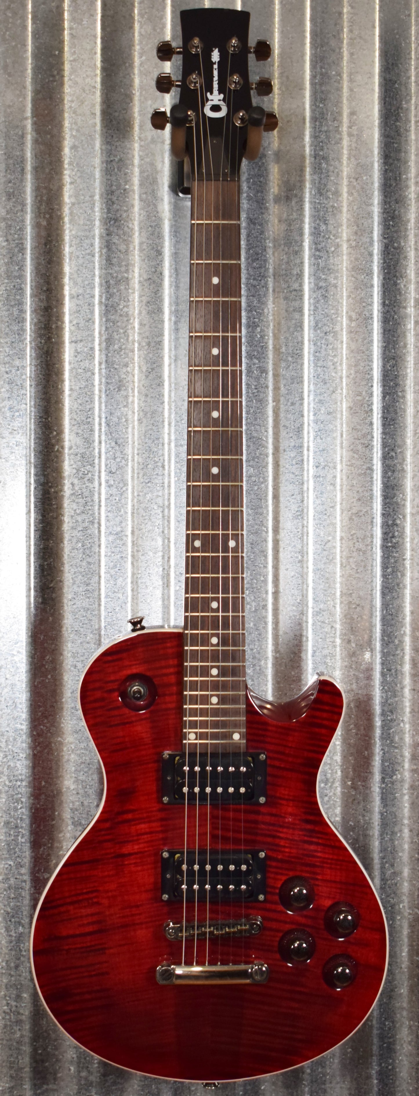 Charvel Desolation DS-3 ST Trans Red Guitar & Bag #1274 Used