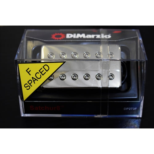 DiMarzio DP273F Satchur8 F Spaced Humbucker Guitar Pickup Nickel DP273FN