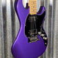 G&L USA 2022 Fullerton Deluxe Skyhawk HH Plum Metallic Guitar & Bag #1132 Used