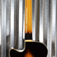 Washburn AB45VSK 5 String Cutaway Acoustic Electric Vintage Sunburst Bass & Case #0005 Used