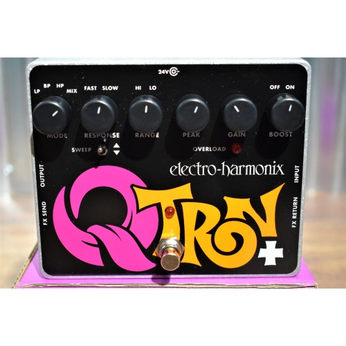 Electro-Harmonix EHX Q-Tron + Envelope Filter with Effects Loop Guitar Pedal