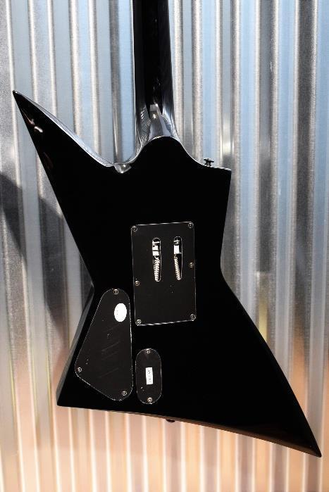 ESP LTD  EX401FR Gloss Black EMG 60 81 Pickups Floyd Rose Guitar #1190