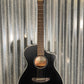 Breedlove Discovery Concert CE Satin Black Acoustic Electric Guitar Blem #3698