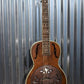 Washburn R360K Distressed Bronze Parlor Resonator Acoustic Guitar & Case #132