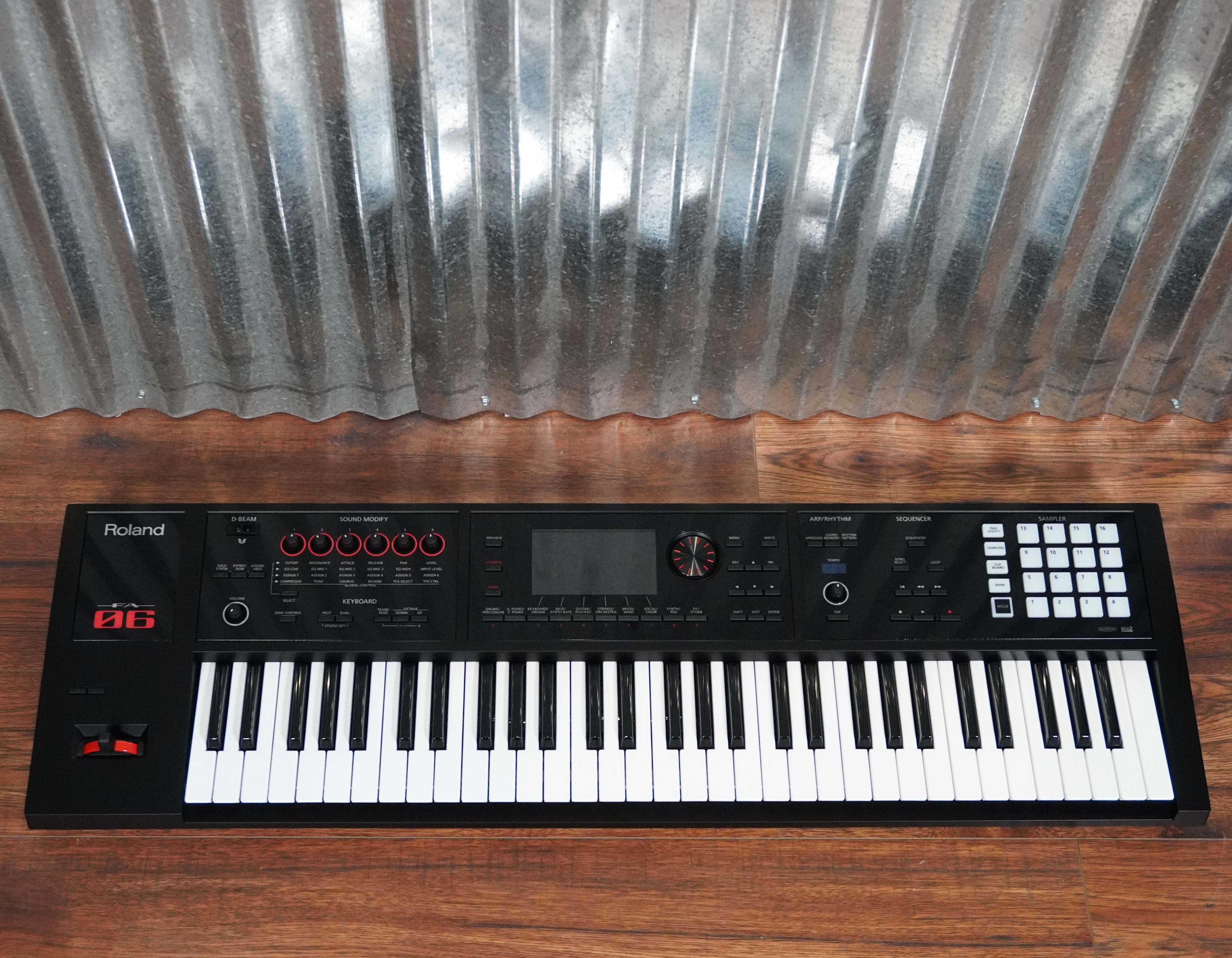 Roland FA-06 61 Key Music Workstation Synthesizer Keyboard