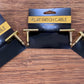 Warwick Rockboard Flat Patch Guitar Bass Pedalboard Cable 5 cm 1.97" Gold 3 Pack