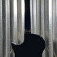 ESP LTD TL-6 Black Thin Acoustic Electric Guitar & Bag LTL6BLK #1809 Demo