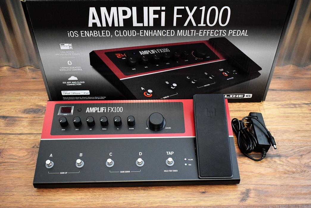 Line 6 Amplifi FX100 Bluetooth Controlled Mulit Effect Guitar Pedal Board