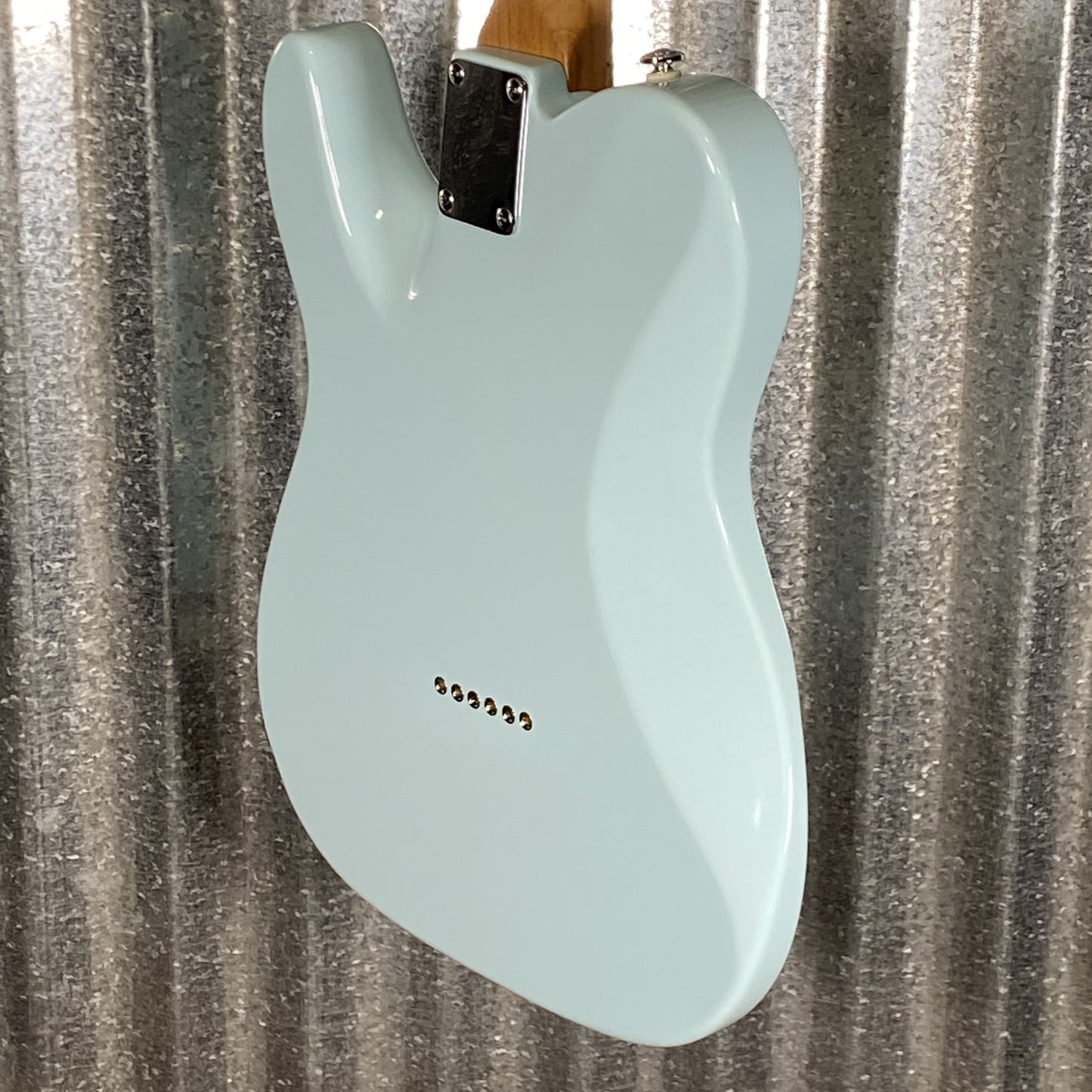 Musi Virgo Classic Telecaster Baby Blue Guitar #0620 Used