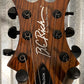 B.C. Rich NJ Neck-Thru Series Warlock Flame Maple Cherry Sunburst Floyd Rose Guitar & Case #0508 Used