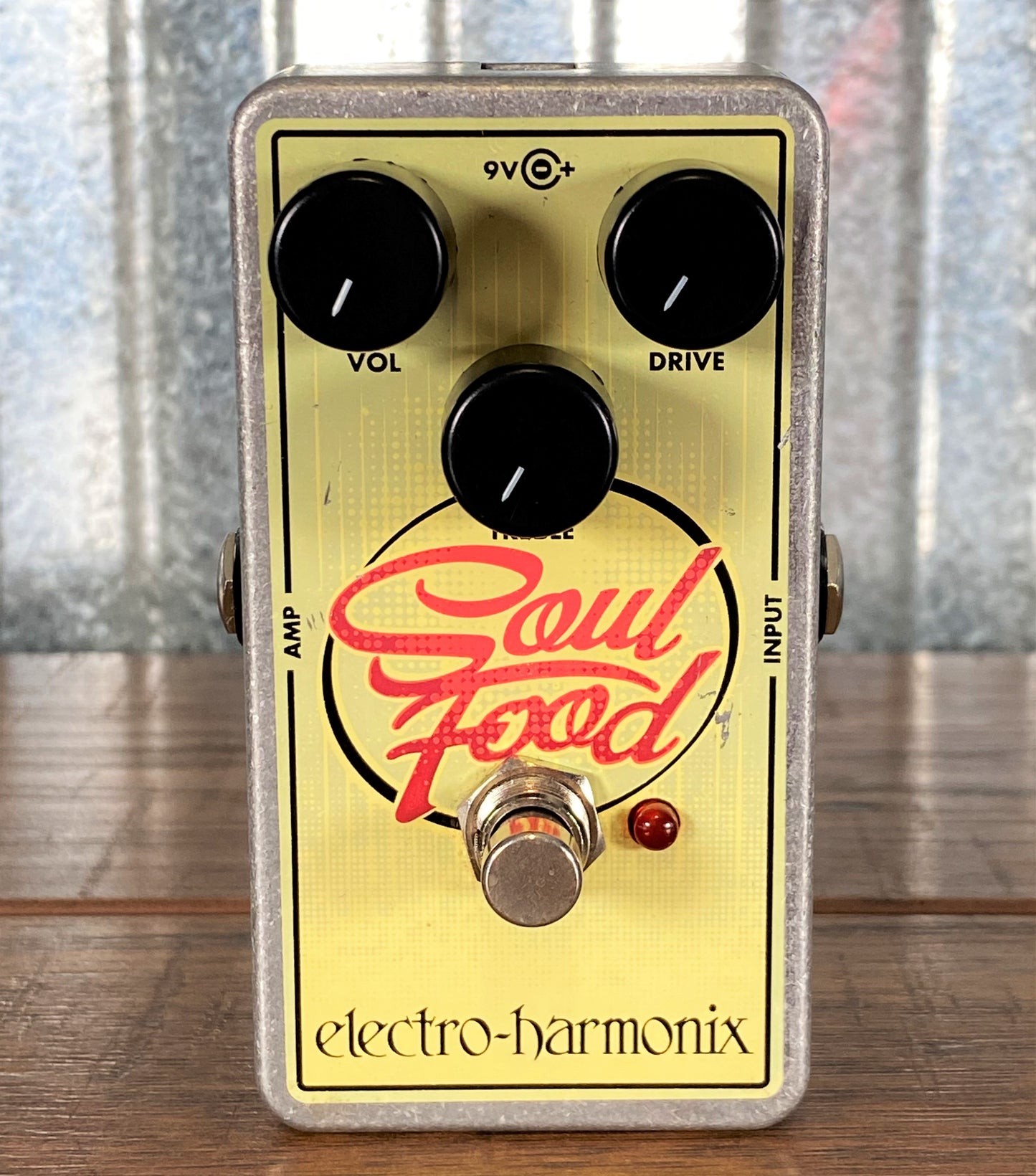 Electro-Harmonix EHX Soul Food Distortion Fuzz Overdrive Pedal Used