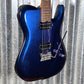Musi Virgo Fusion Telecaster Deluxe Tremolo Indigo Blue Guitar #0434 Used
