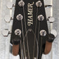 Hamer Archtop Flame Trans Black Double Cut Guitar SATF-TBK #0131