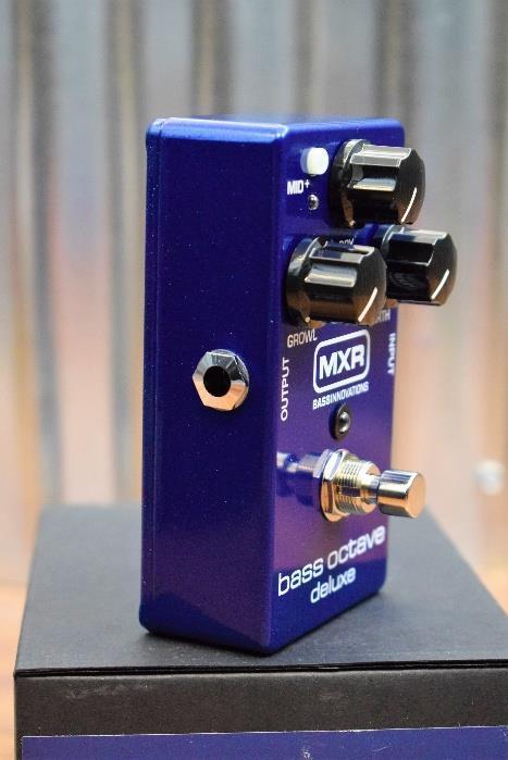 Dunlop MXR M288 Bass Octave Deluxe Bass Guitar Effects Pedal