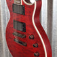 ESP LTD EC-401 Quilt Maple See Thru Black Cherry Satin Guitar LEC401QMSTBCS #2342 Used
