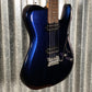 Musi Virgo Fusion Telecaster Deluxe Tremolo Indigo Blue Guitar #0421 Used