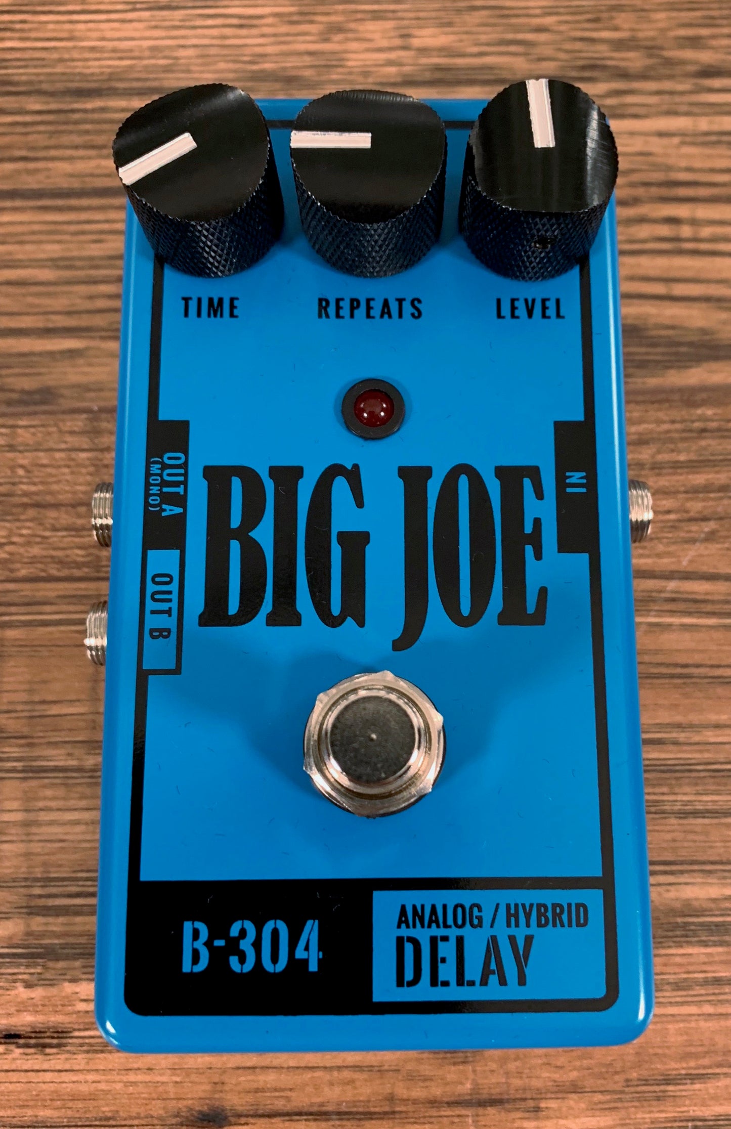 Big Joe Stomp Box Analog Delay B-304 Big Joe Series Delay Guitar Effects Pedal Demo