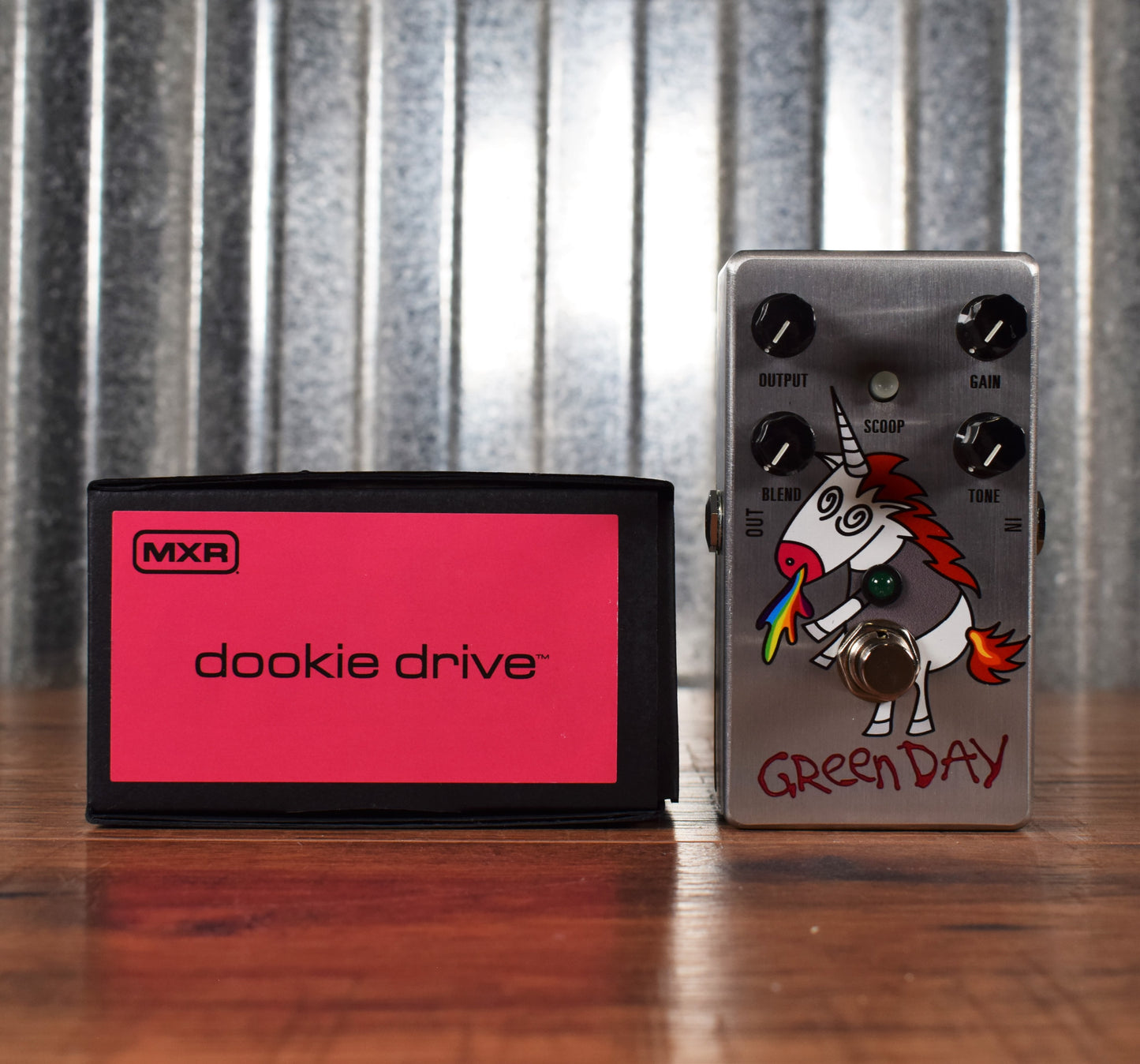 Dunlop MXR DD25V3 Dookie Drive Overdrive Green Day Billie Joe Unicorn Guitar Effect Pedal Demo