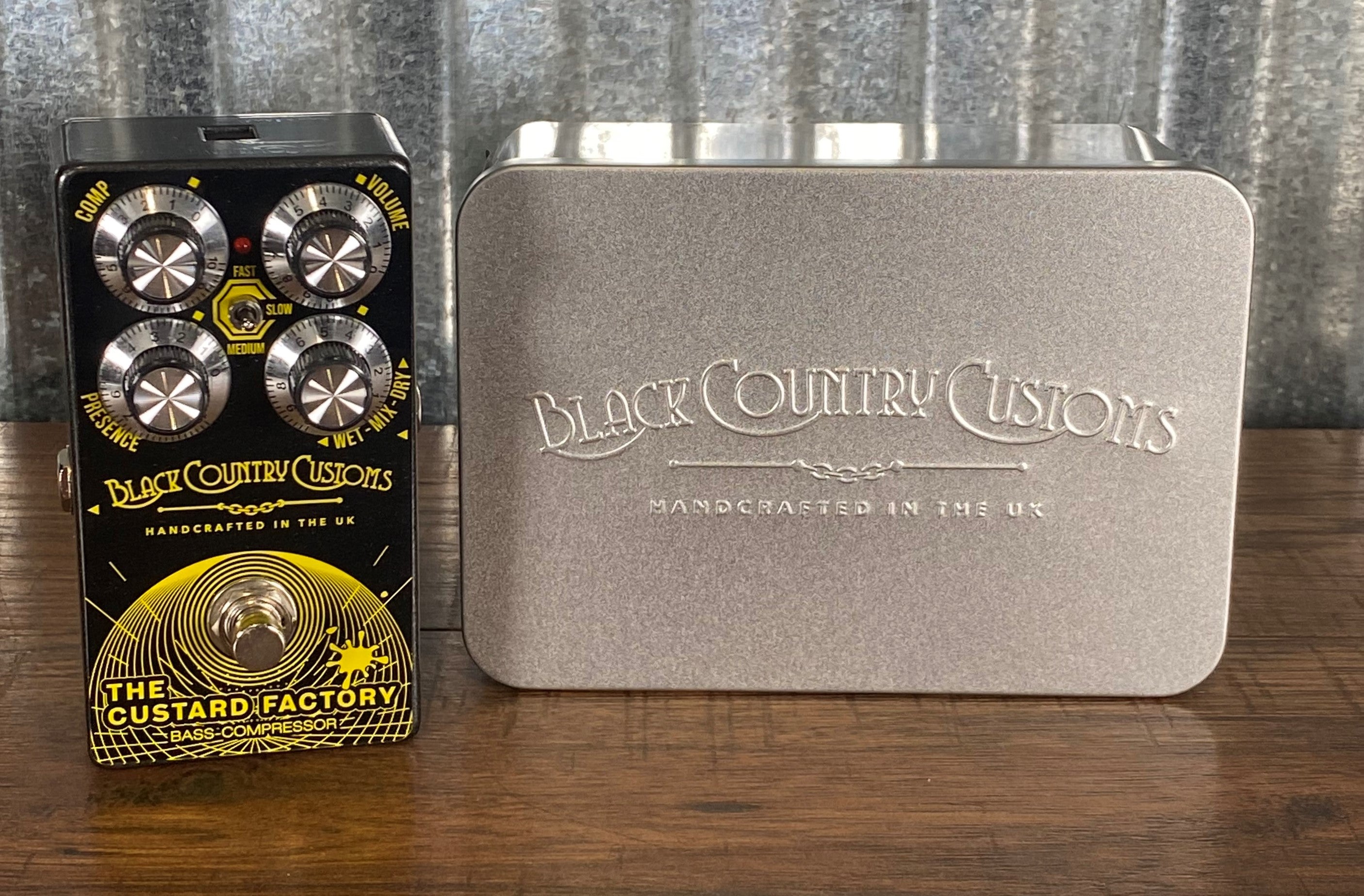 Laney Black Country Customs The Custard Factory Bass Compressor Effect  Pedal BCC-TCF