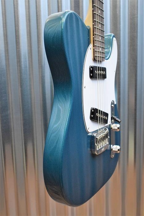 G&L Guitars USA ASAT SPECIAL Emerald Blue Metallic Guitar & Case NOS 2016 #7277