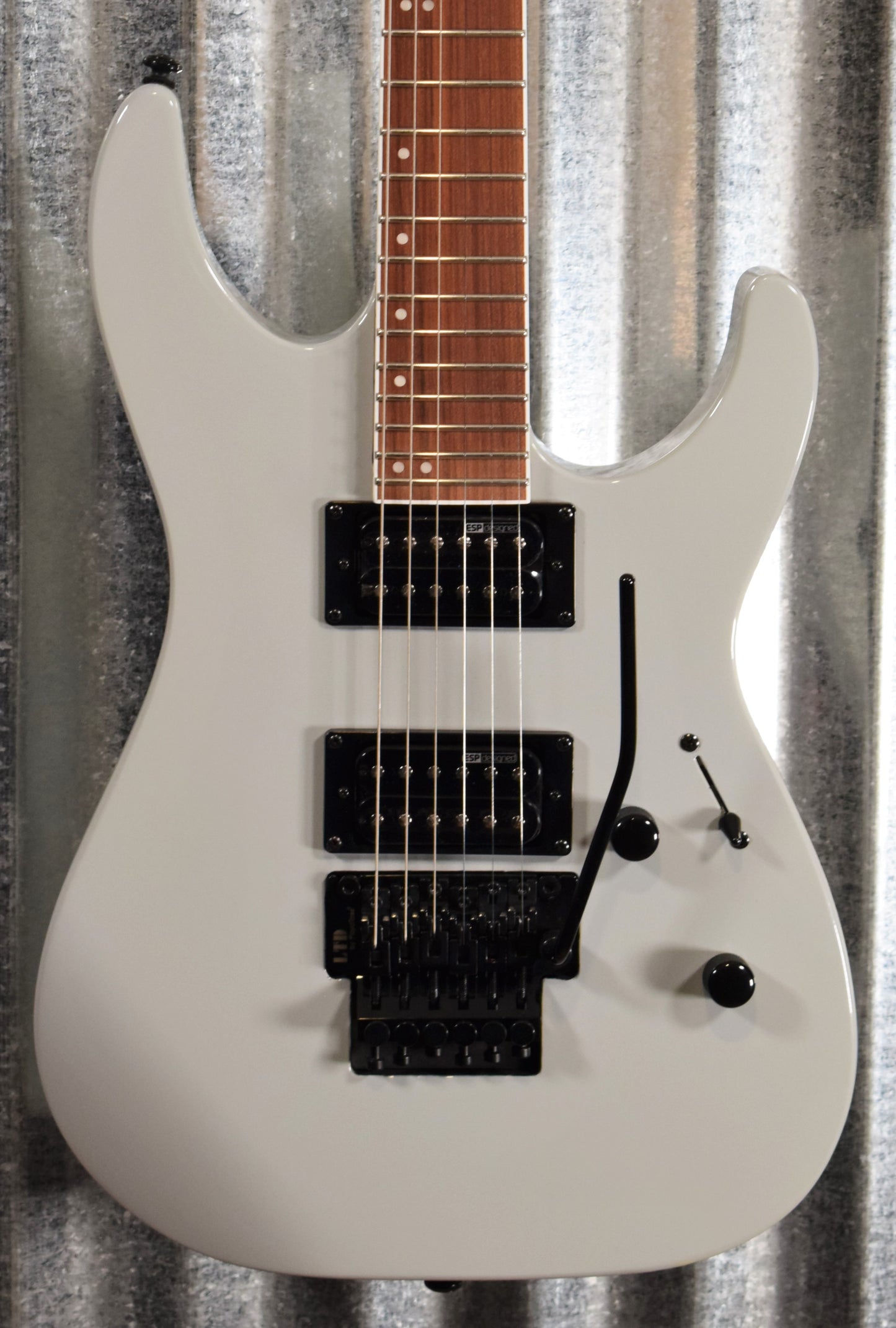 ESP LTD M-200 Alien Gray Guitar LM200AGRY #0526 Demo
