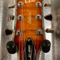 ESP LTD EC-1000 Flame Amber Sunburst Duncan Guitar & Gig Bag LEC1000ABS #0351 Demo
