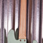 G&L USA JB5 5 String Left Hand Jazz Bass Surf Green & Case #3064
