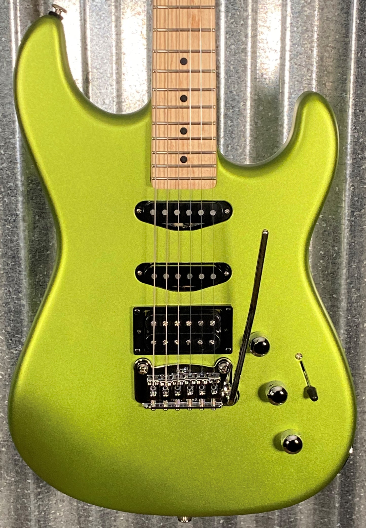 G&L USA Legacy HSS RMC Margarita Metallic Guitar & Case #5188