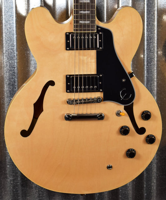 Epiphone ES 335 Pro Limited Edition Custom Shop Natural Semi-Hollow Body Guitar & Case #0326 Used