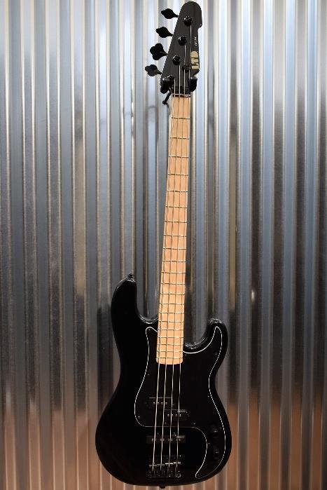 ESP LTD LGCP4BK Gabe Crisp Whitechapel Signature 4 String Bass Black #516
