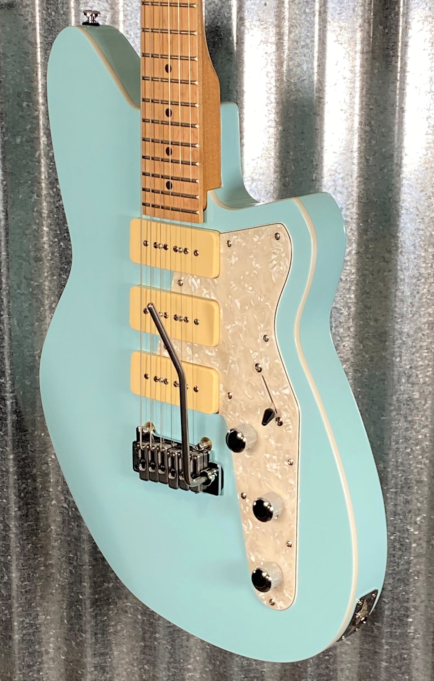 Reverend Guitars Jetstream 390 Chronic Blue Guitar #0212