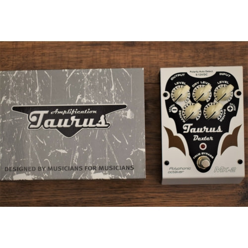 Taurus Amplification Dexter MK2 Polyphonic Octave Guitar & Bass Effect Pedal