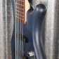 Warwick Rockbass Corvette Basic 5 String Bass Ocean Blue & Bag #3420