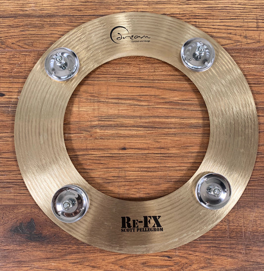 Dream Cymbals REFX-CC10 Recycled RE-FX Series Scott Pellegrom 10" Crop Circle with Jingles Demo