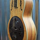 Washburn R360SMK Spalted Maple Parlor Resonator Acoustic Guitar & Case #0355