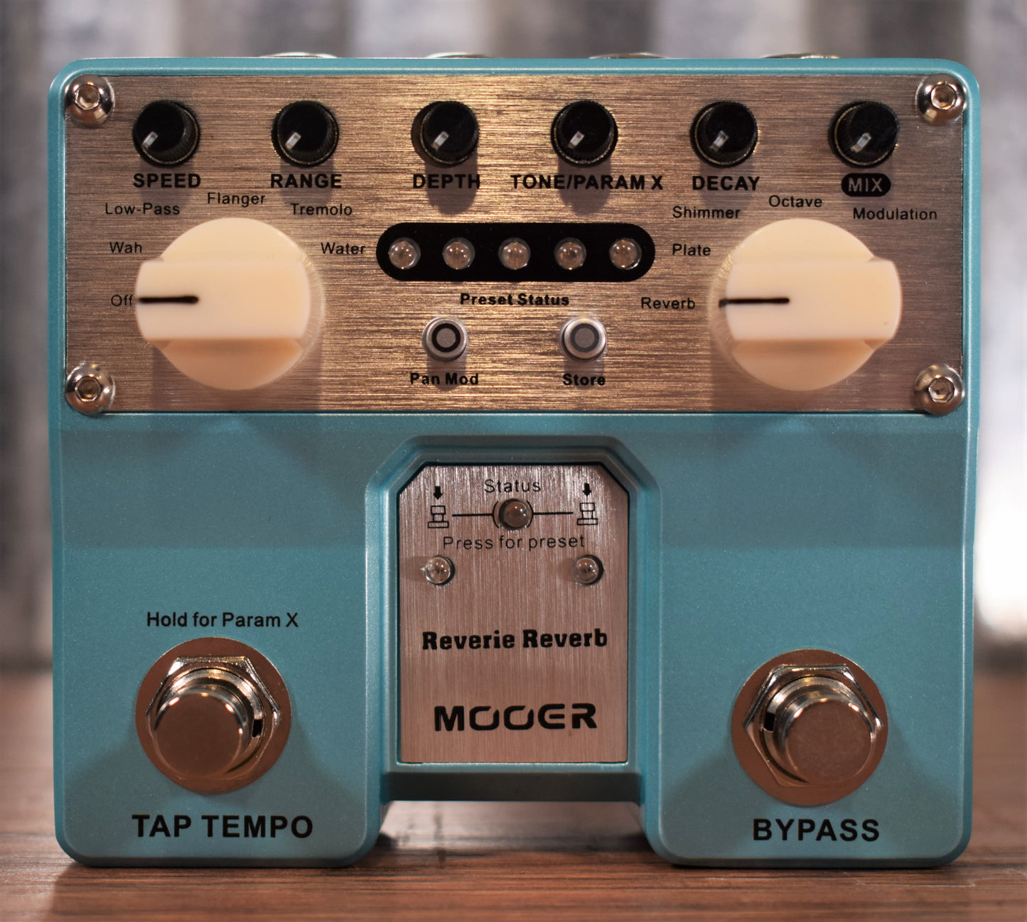 Mooer Audio TRV2 Twin Series Reverie Reverb Guitar Effect Pedal B Stock