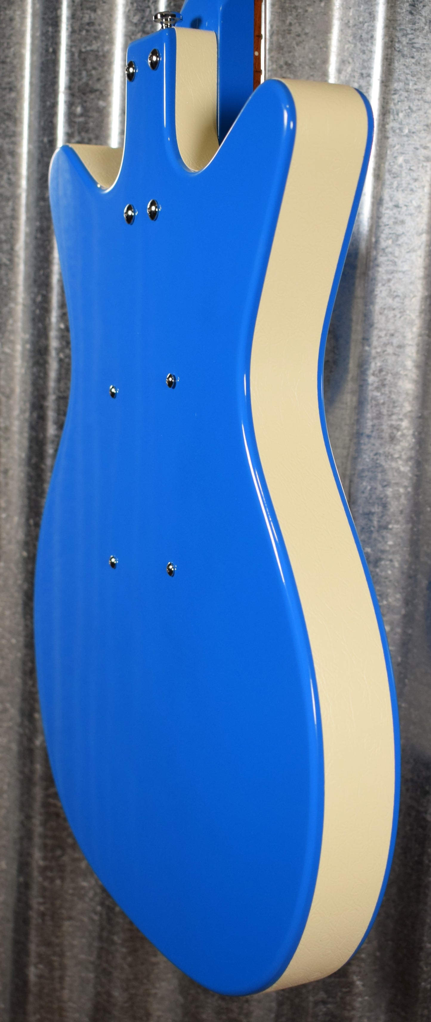 Danelectro '59M NOS+ Go-Go Blue Vintage Style Electric Guitar #5282