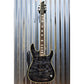 Schecter Omen Extreme 6 See Thru Black Guitar STBLK #1258