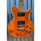 Washburn WIDLXSPLTD Spalted Maple Original Idol Guitar Trans Brown & Bag #179