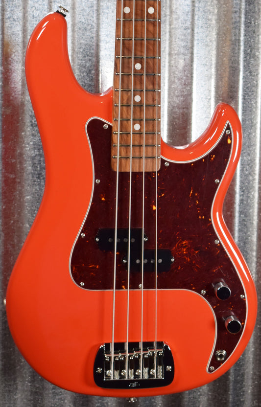 G&L USA Fullerton Deluxe Lb-100 4 String Bass Fullerton Red & Case LB100 2019 #2050