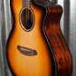 Breedlove Discovery S Concert Edgeburst CE Sitka Acoustic Electric Guitar #2458