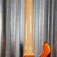 G&L USA CLF L-2500 S750 Tangerine 5 String Bass & Case #4307