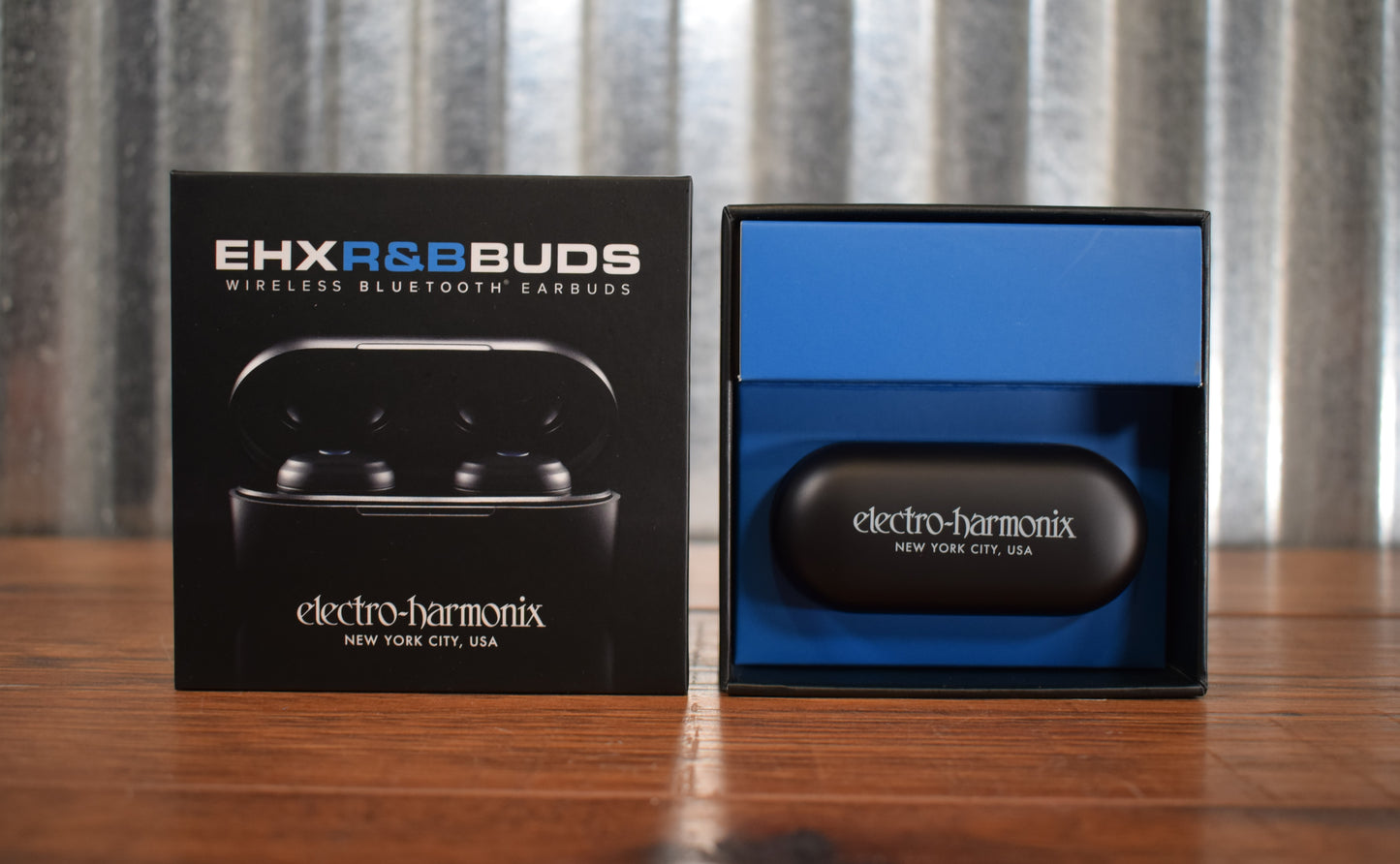 Electro-Harmonix EHX R&B Wireless Rechargeable Bluetooth Earbuds Headphones & Case