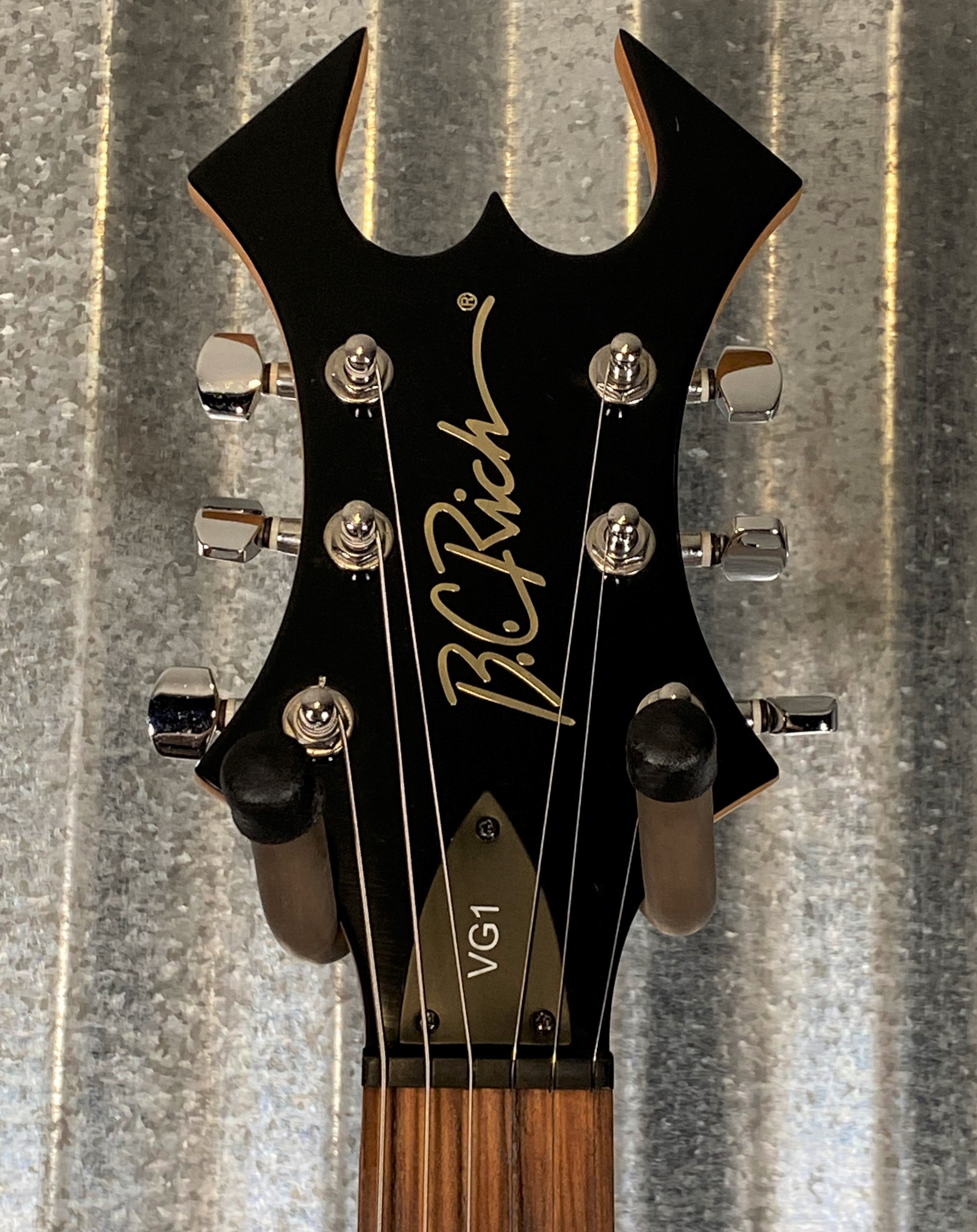 BC Rich VG-1 Virgin Black Guitar #3637 Used